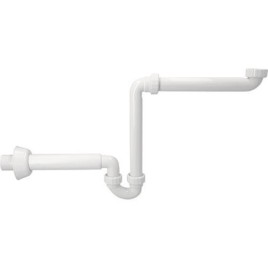 Pack promotionnel siphon de lavabo à économie d’espace 10x DN32(1 1/4") x 40mm, + supplément gratuit