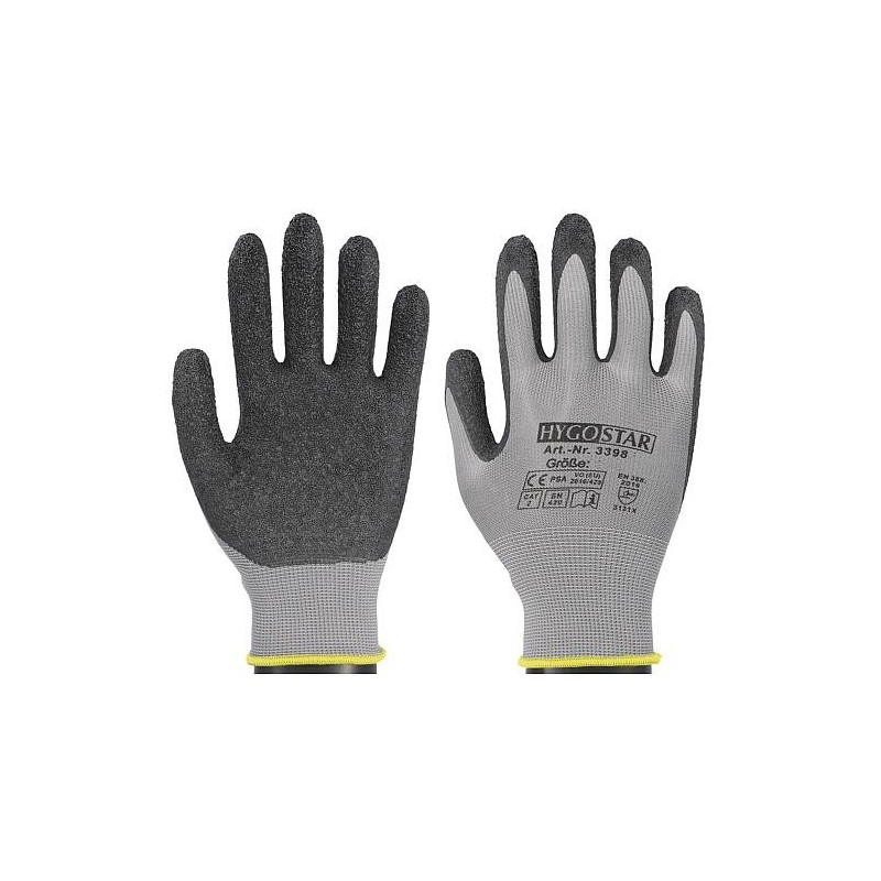 Gants tricotés fins Skill, mixte M/8, la paire