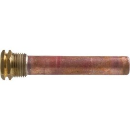 Doigts de gant laiton DN15 (1/2"), DN7x8mm, longueur tube 150mm cuivre