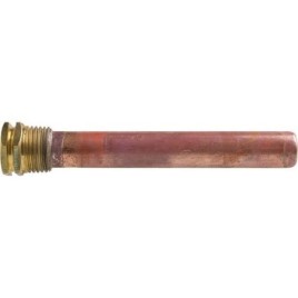 Doigts de gant laiton DN15 (1/2"), DN7x8mm, longueur tube 150mm cuivre