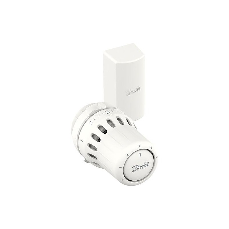 Tête thermostatique DANFOSS React RA Click, avec bulbe à distance 0-2m