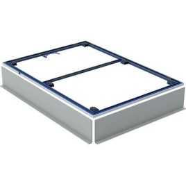 Cadre d’installation Geberit pour receveur de douche Setaplano jusqu’à 100cm, pour 4 pieds, 90x90cm