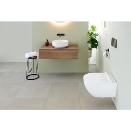 Pack combiné Geberit Acanto WC suspendu à fond creux, blanc, sans bride, abattant WC Softclose, QuickRelease, TurboFlush