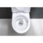 Pack combiné Geberit Acanto WC suspendu à fond creux, blanc, sans bride, abattant WC Softclose, QuickRelease, TurboFlush