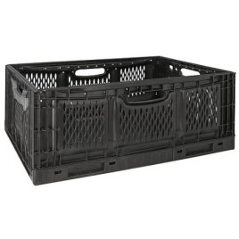 Mallette de transport rabattable noire 600 x 400 x 230