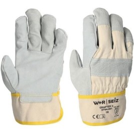 Paquet de gants de travail pour la construction T.M avec marteau de lattage gratuit