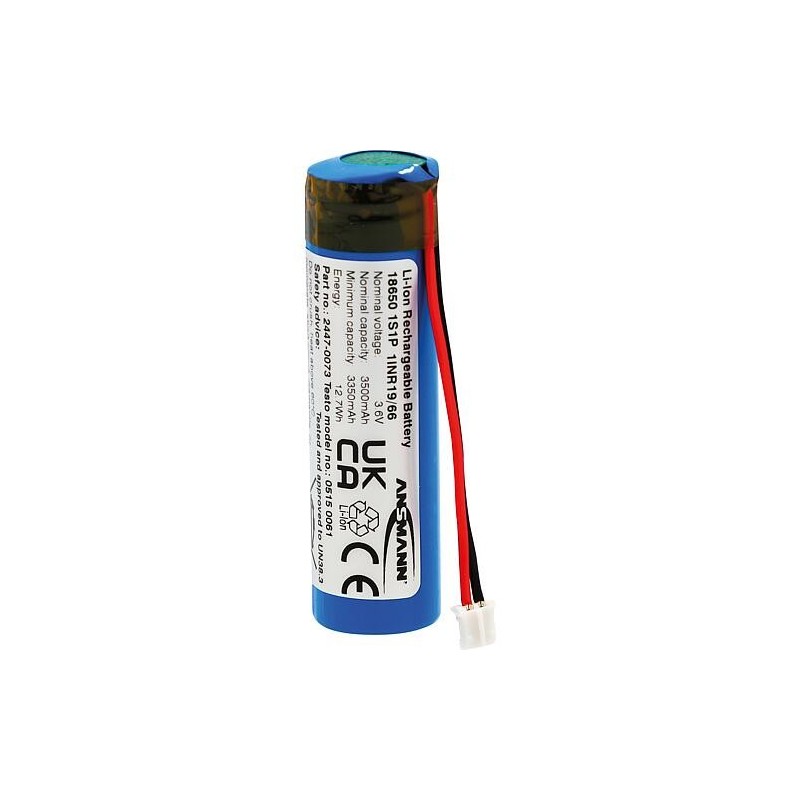 Batterie de rechange 3,7V 3500 mAh testo 0515 5061