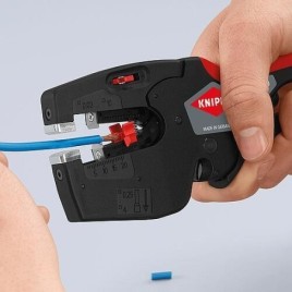 Multi-outil d’électricien KNIPEX NexStrip® pour fils de 0,03 à 10mm².