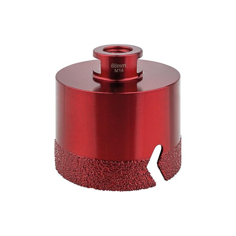 Couronne de perçage à sec pour carrelage Soldia Ø 68 mm, filetage M14