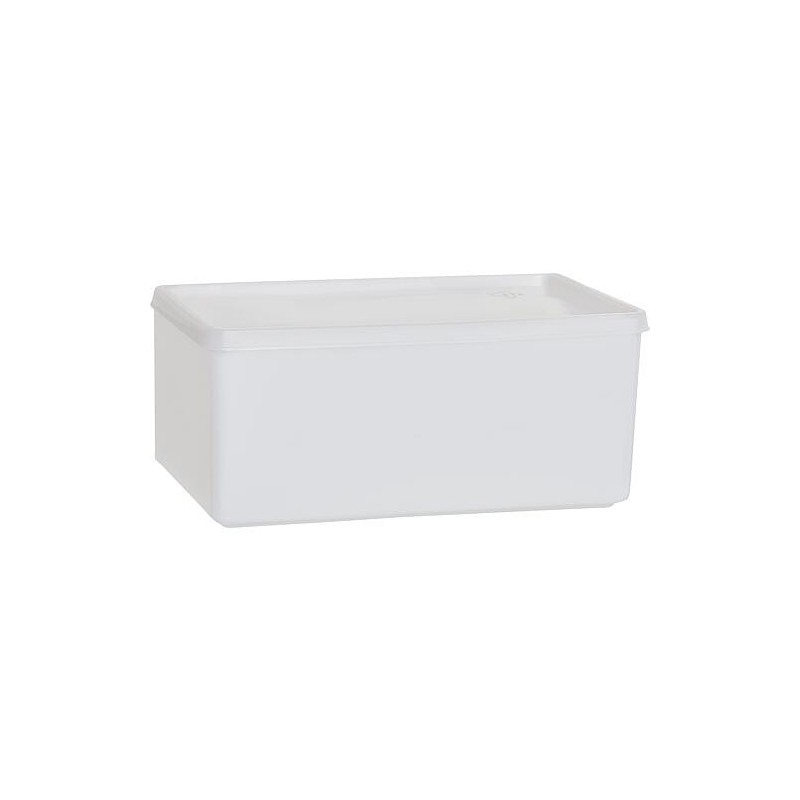 Boîte avec couvercle coiffant 1.500 ml, rectangulaire, naturel, 103x208x94 mm