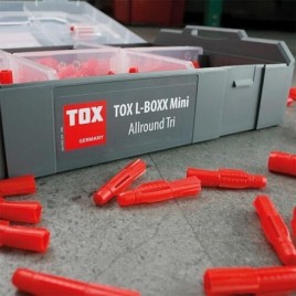 TOX L-BOXX Mini chevilles universelles Allround Tri assortiment 266 pièces