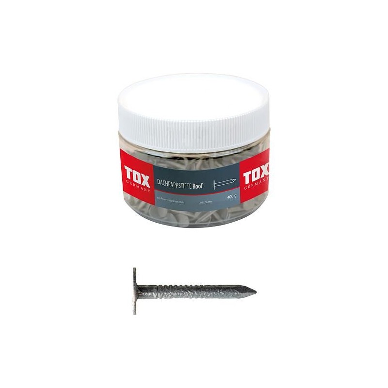 TOX Tuile pour toiture Roof 2,5x25 mm (400g)