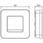 Thermostat d’horloge, version pile numérique, RAMSES 813 top3 HF Set A