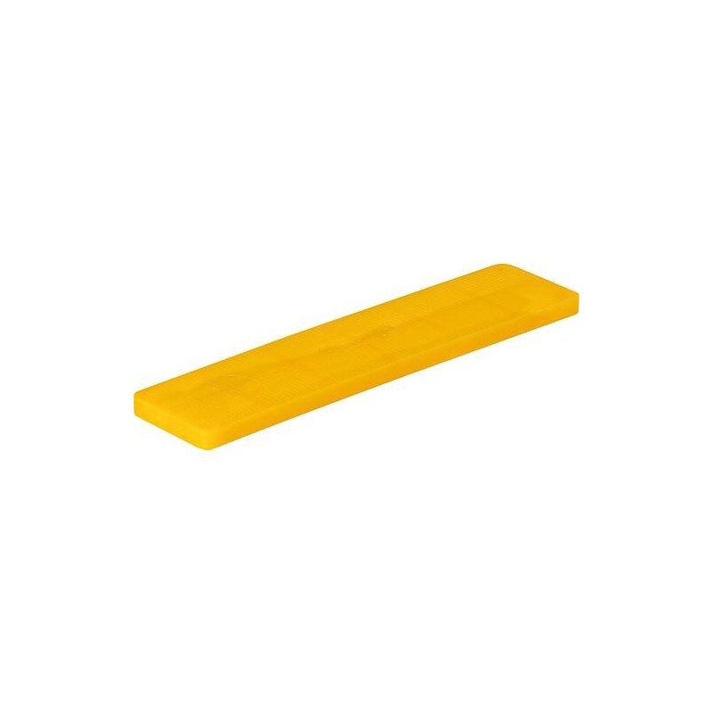 Cales d’espacement SILISTO®, Classic 100x24x4 jaune Cond. : 1000