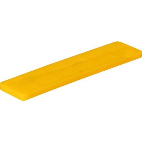 Cales d’espacement SILISTO®, Classic 100x24x4 jaune Cond. : 1000