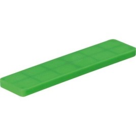 Cales d’espacement SILISTO®, Classic 100x24x5 vert Cond. : 1000