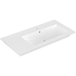 Lavabo V&B Venticello 1000x500mm, 1 trou de robinetterie avec trop-plein, blanc