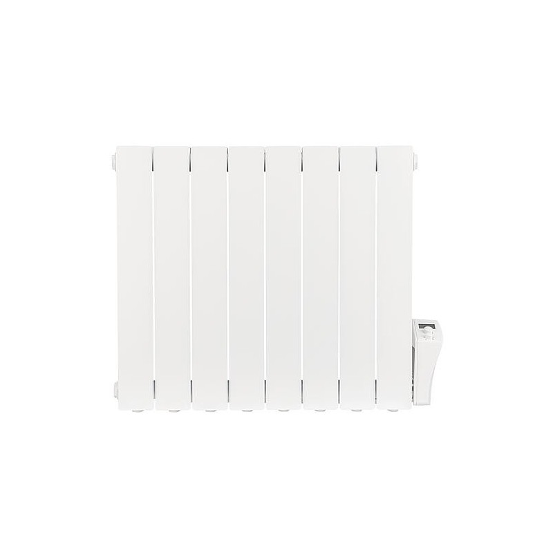 Radiateur en aluminium électrique Resia, 700 W, blanc RAL 9010