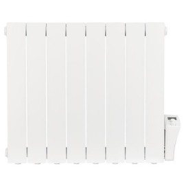 Radiateur en aluminium électrique Resia, 1800 W, blanc RAL 9010