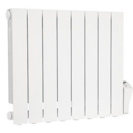 Radiateur en aluminium électrique Resia, 1800 W, blanc RAL 9010