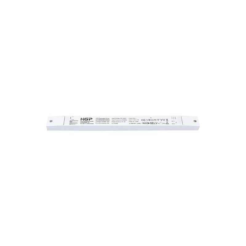 Bloc d’alimentation LED CV 24V DC 30-100W 1,25-4,17A graduable DALI-2 IP20 linéaire