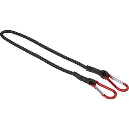 Corde en caoutchouc/élastique avec mousqueton 800x8mm, QBC80ULD