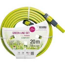 Kit de tuyau d’arrosage Green Line 13 mm 1/2" 20m avec raccord