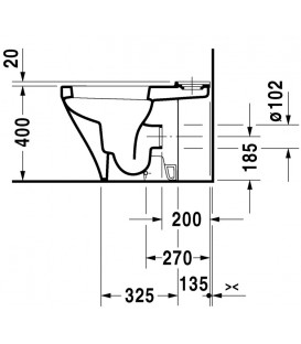 cuvette WC durastyle