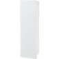 Caisson WC encastré Flat hauteur 450 intérieur revêtu blanc, 1 porte blanche, droite