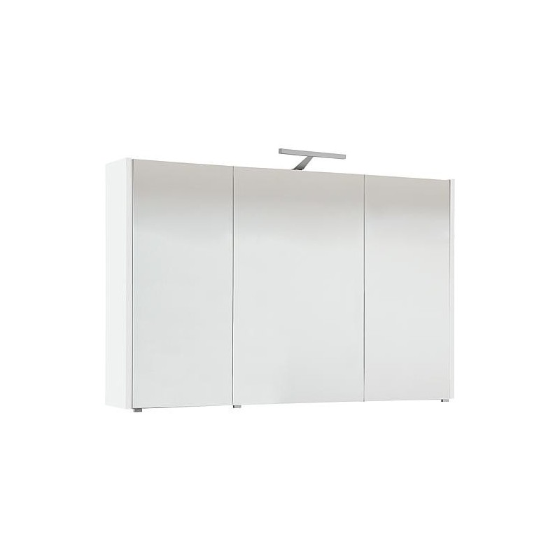 Armoire à glace avec éclairage blanc brillant 3 portes 1050x750x188mm