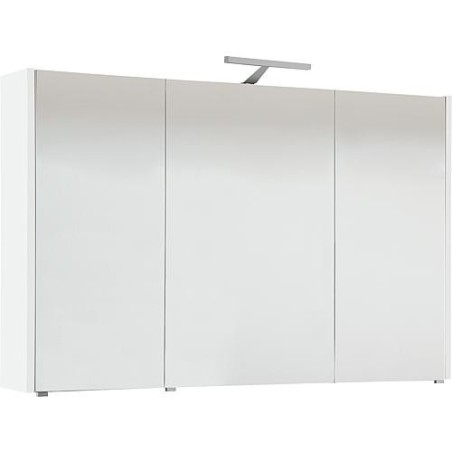 Armoire à glace avec éclairage blanc brillant 3 portes 1050x750x188mm