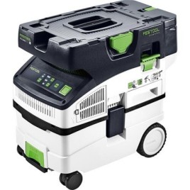 Aspirateur eau et poussière sans fil Festool 2x 18 V CTLC MIDI I-Basic, classe L, sans batteries ni chargeur