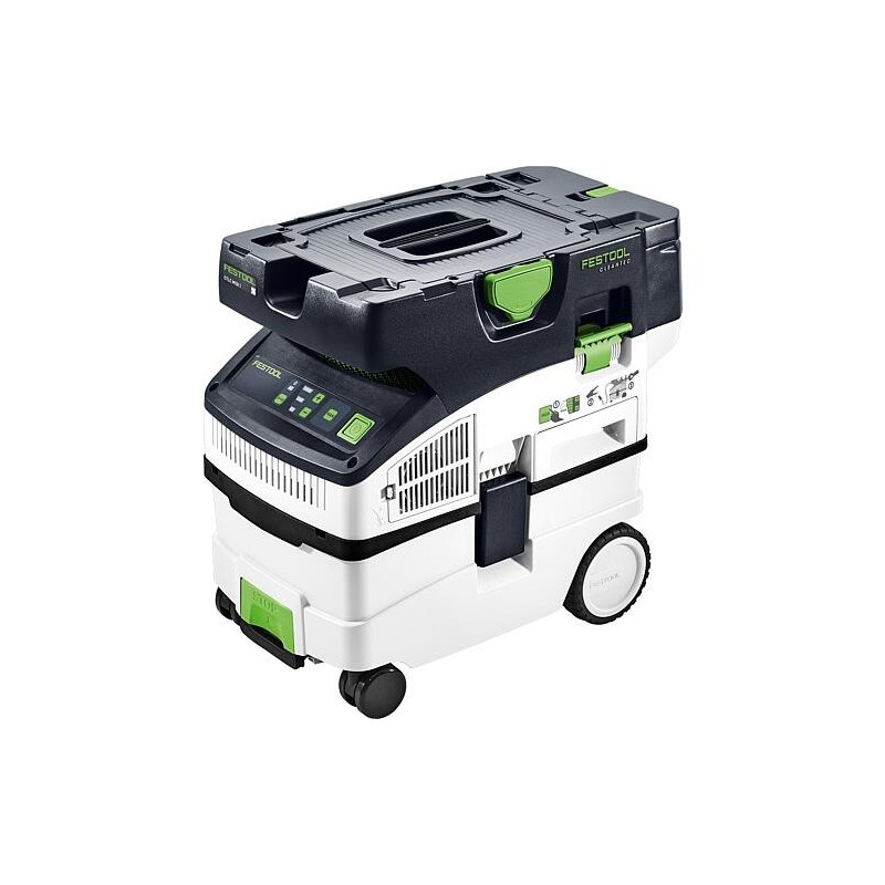 Aspirateur eau et poussière sans fil Festool 2x 18 V CTLC MIDI I-Basic, classe L, sans batteries ni chargeur