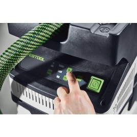 Aspirateur eau et poussière sans fil Festool 2x 18 V CTLC MIDI I-Basic, classe L, sans batteries ni chargeur