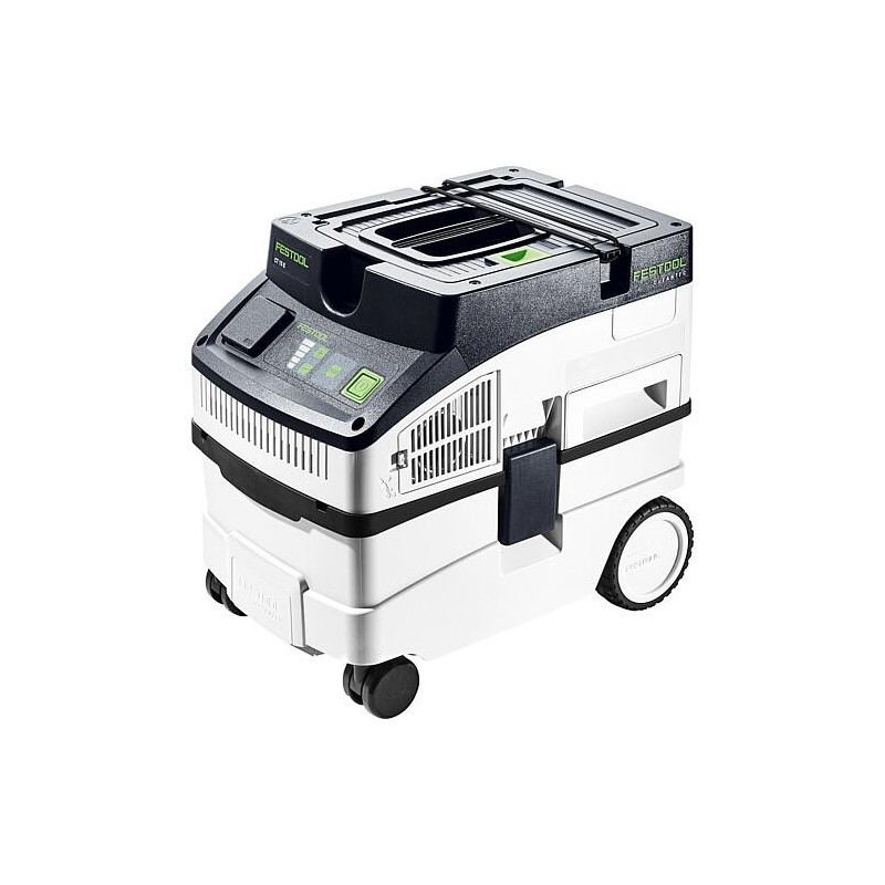 Aspirateur eau et poussière FESTOOL CT 15 E-Set CLEANTEC, 350 - 1200 W avec cuve de 15 l