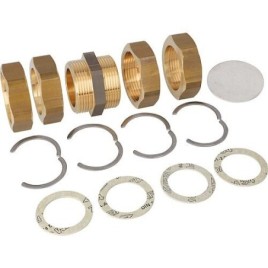 Kit de raccordement DN 32 (11/4"), adapté au tuyau de raccordement de la pompe à chaleur Aeroline INOX TERRA WP 100