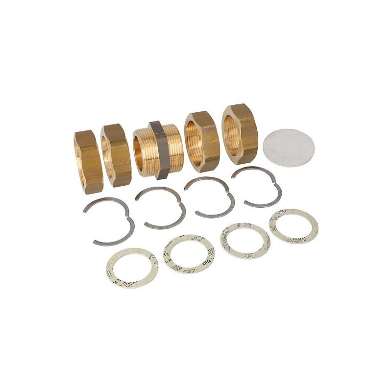 Kit de raccordement DN 32 (11/4"), adapté au tuyau de raccordement de la pompe à chaleur Aeroline INOX TERRA WP 100