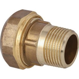 Raccord à bague de serrage DN25 x 32 x 2,9, adapté au tuyau de raccordement de la pompe à chaleur Aeroline PEX ETRRA WP