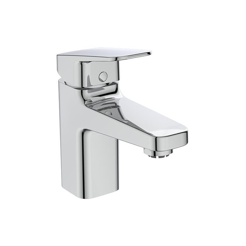 Mitigeur de lavabo Ideal Standard Ceraplan 75 basse pression avec garniture d’écoulement à tirette chrome