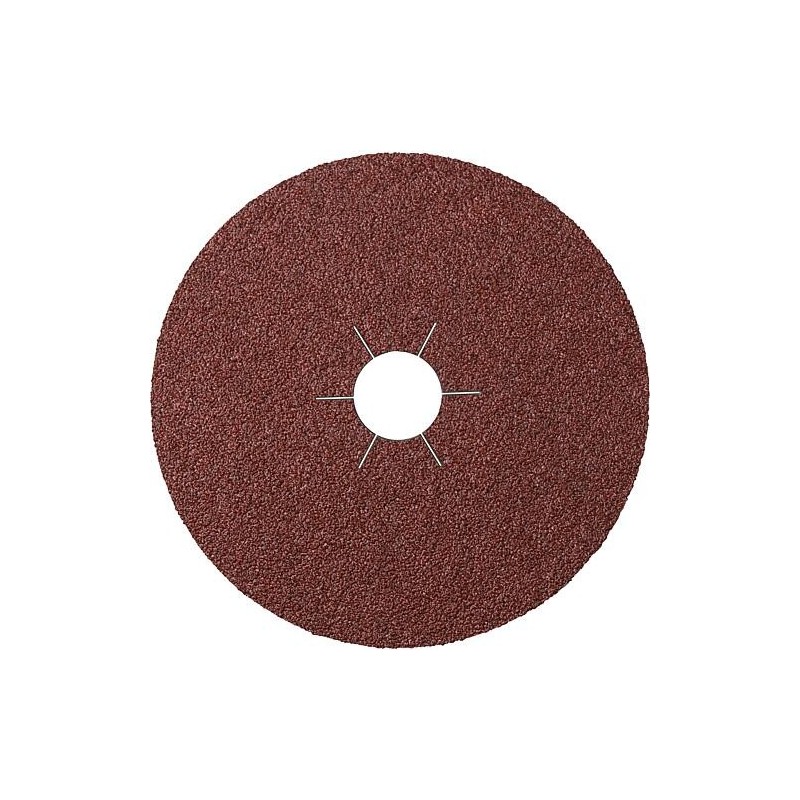 Disques fibre Klingspor CS561, 125 x 22 mm, grain 220, trou d’étoile