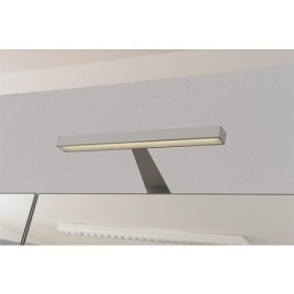 Ensemble de meubles de salle de bains EPIL série MBF blanc brillant 2 tiroirs largeur 860mm