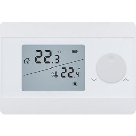 Thermostat d’ambiance Digital Imit Silver TA S, filaire