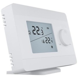 Thermostat d’ambiance Digital Imit Silver TA S, filaire