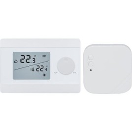 Thermostat d’ambiance sans fil Digital, Imit Silver TA/RF S