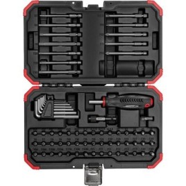 Jeu d’embouts GEDORE red 67 pièces 1/4" R33003067, avec coffret de transport