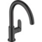 Mitigeur d’évier Hansgrohe 210 Vernis Blend M35 Bec orientable Saillie 221 mm noir mat