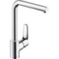 Mitigeur d’évier Hansgrohe Focus M41 poignée latérale 1jet chrome