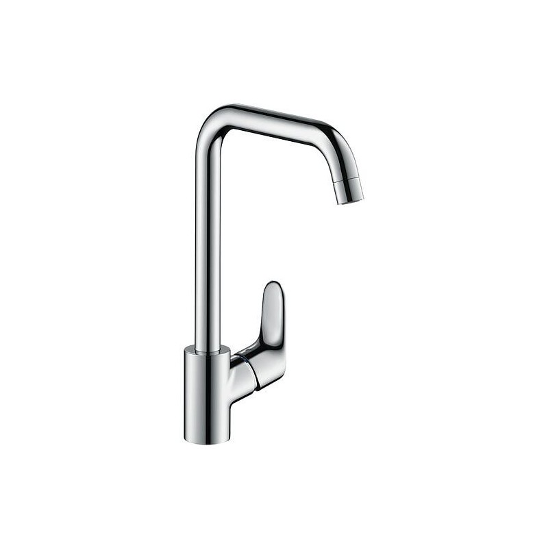 Mitigeur d’évier Hansgrohe Focus M41 poignée latérale 1jet chrome