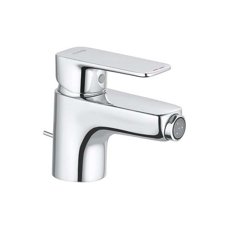 Mitigeur bidet Kludi Pure & Style, déport 110 mm, chromé