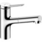 Mitigeur d’évier Hansgrohe 150 Zesis M33 douchette extractible 2jet chrome